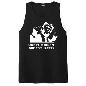 One For Biden One For Harris Pro Trump PosiCharge Competitor Tank