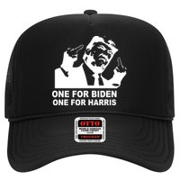 One For Biden One For Harris Pro Trump Trucker Hat