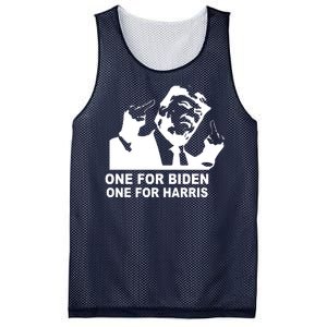 One For Biden One For Harris Pro Trump Mesh Reversible Basketball Jersey Tank