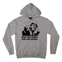 One For Biden One For Harris Pro Trump Hoodie