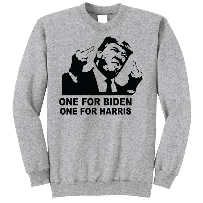 One For Biden One For Harris Pro Trump Sweatshirt