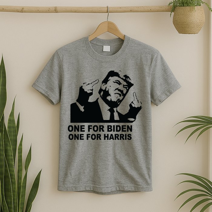 One For Biden One For Harris Pro Trump T-Shirt