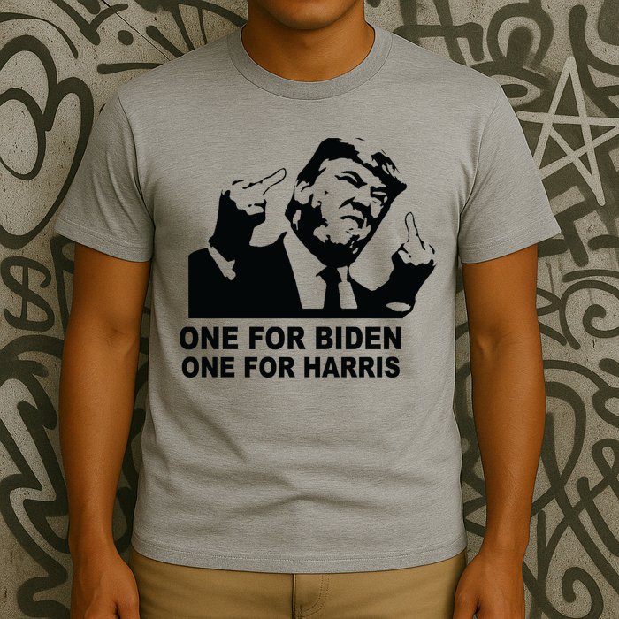 One For Biden One For Harris Pro Trump T-Shirt