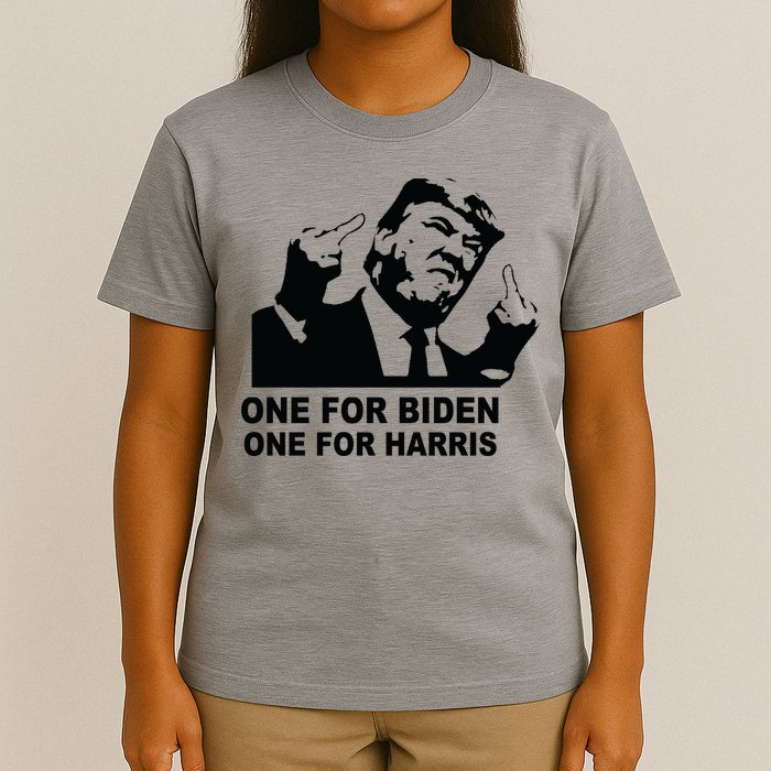 One For Biden One For Harris Pro Trump T-Shirt