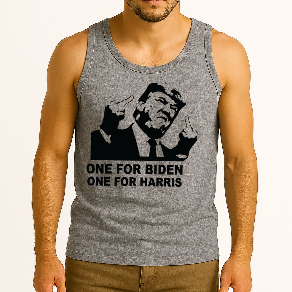 One For Biden One For Harris Pro Trump Tank Top