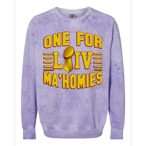 One For Ma'Homies LIV Champ Kansas City Football Colorblast Crewneck Sweatshirt