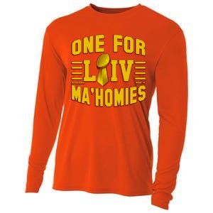 One For Ma'Homies LIV Champ Kansas City Football Cooling Performance Long Sleeve Crew