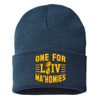 One For Ma'Homies LIV Champ Kansas City Football Sustainable Knit Beanie