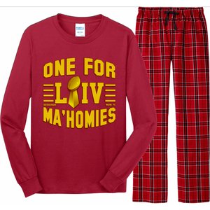 One For Ma'Homies LIV Champ Kansas City Football Long Sleeve Pajama Set