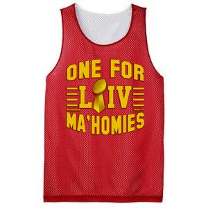 One For Ma'Homies LIV Champ Kansas City Football Mesh Reversible Basketball Jersey Tank