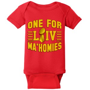 One For Ma'Homies LIV Champ Kansas City Football Baby Bodysuit