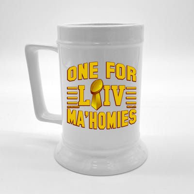 One For Ma'Homies LIV Champ Kansas City Football Beer Stein