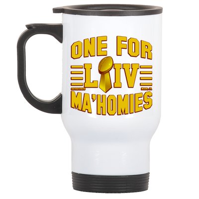 One For Ma'Homies LIV Champ Kansas City Football Stainless Steel Travel Mug