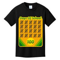 One Hundred Days Of School Crayons Kids T-Shirt