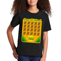 One Hundred Days Of School Crayons Kids T-Shirt