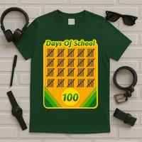 One Hundred Days Of School Crayons T-Shirt