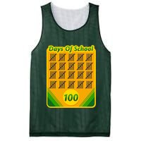 One Hundred Days Of School Crayons Mesh Reversible Basketball Jersey Tank