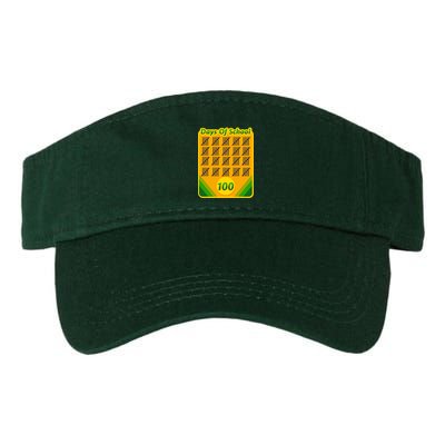 One Hundred Days Of School Crayons Visor