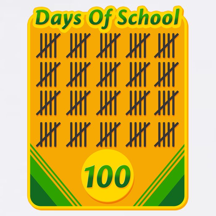 One Hundred Days Of School Crayons Garment-Dyed Sweatshirt