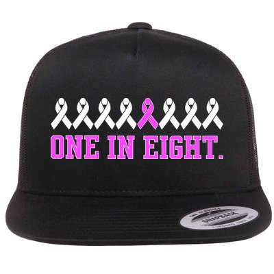 One In Eight Breast Cancer Awareness Flatbill Hat