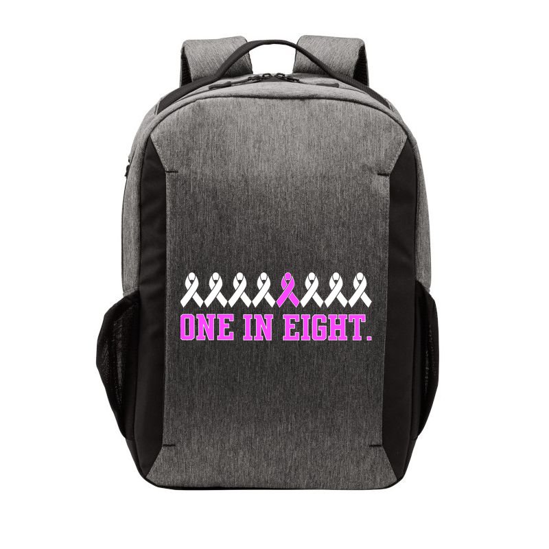 One In Eight Breast Cancer Awareness Vector Backpack