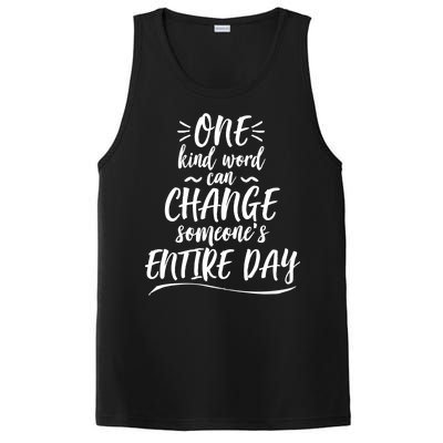 One Kind Word Anti Bullying PosiCharge Competitor Tank