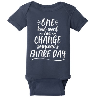 One Kind Word Anti Bullying Baby Bodysuit