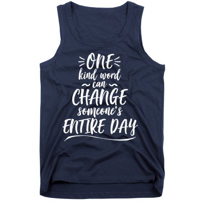 One Kind Word Anti Bullying Tank Top