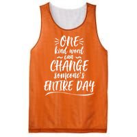 One Kind Word Anti Bullying Mesh Reversible Basketball Jersey Tank