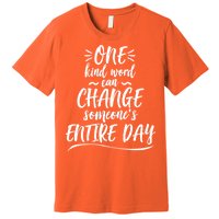 One Kind Word Anti Bullying Premium T-Shirt