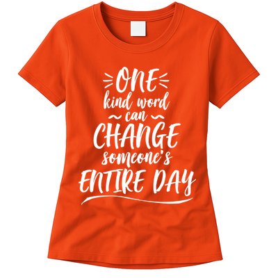 One Kind Word Anti Bullying Womens T-Shirt