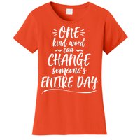 One Kind Word Anti Bullying Women's T-Shirt