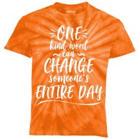 One Kind Word Anti Bullying Kids Tie-Dye T-Shirt