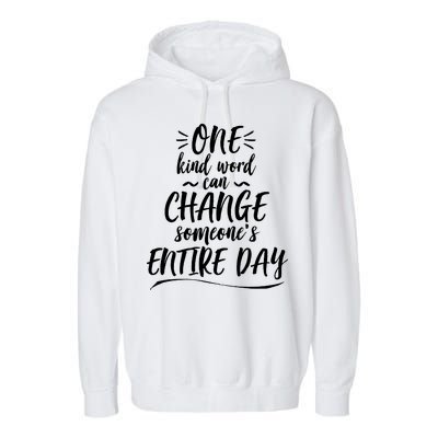 One Kind Word Anti Bullying Garment-Dyed Fleece Hoodie