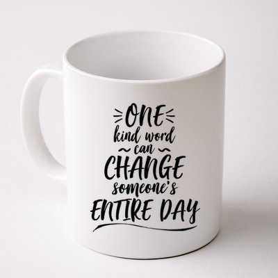 One Kind Word Anti Bullying Coffee Mug