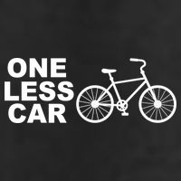 One Less Car Funny Cycling 11oz C Handle Ceramic Mug
