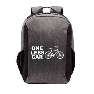 One Less Car Funny Cycling Vector Backpack