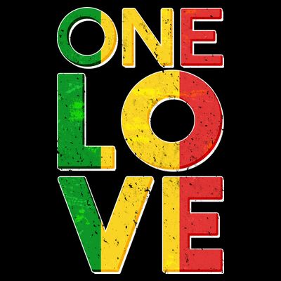 One Love African Colors T-Shirt