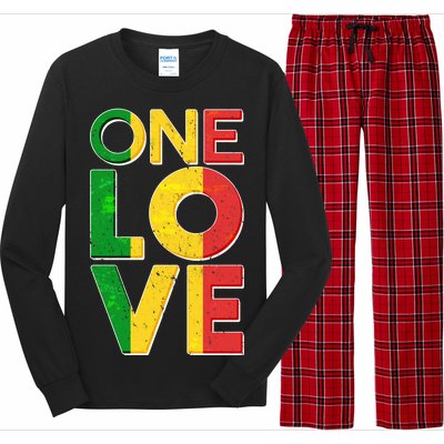 One Love African Colors Long Sleeve Pajama Set