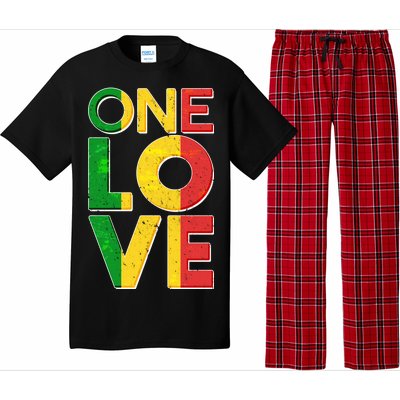 One Love African Colors Pajama Set