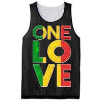 One Love African Colors Mesh Reversible Basketball Jersey Tank