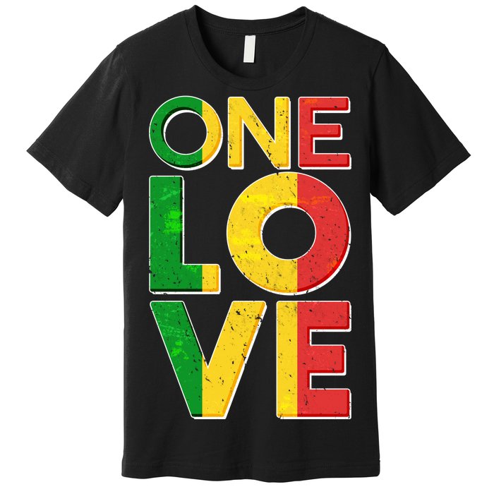 One Love African Colors Premium T-Shirt