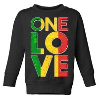 One Love African Colors Toddler Sweatshirt