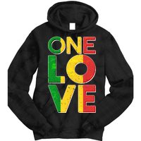 One Love African Colors Tie Dye Hoodie