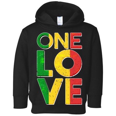 One Love African Colors Toddler Hoodie