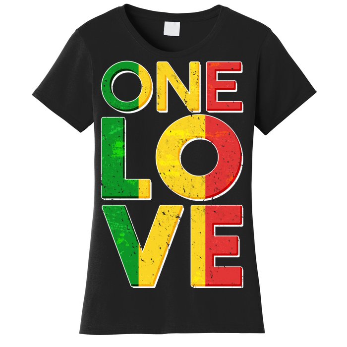 One Love African Colors Women's T-Shirt