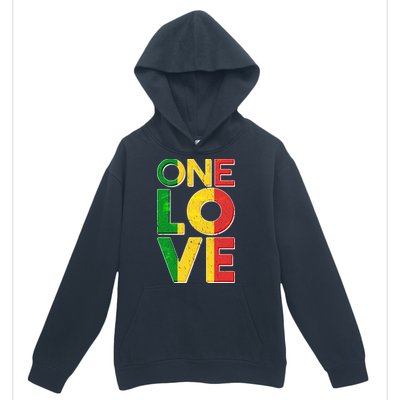 One Love African Colors Urban Pullover Hoodie