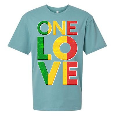 One Love African Colors Sueded Cloud Jersey T-Shirt