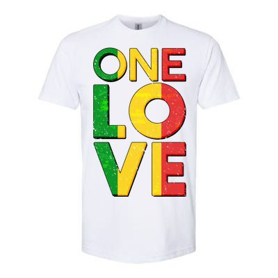 One Love African Colors Softstyle CVC T-Shirt