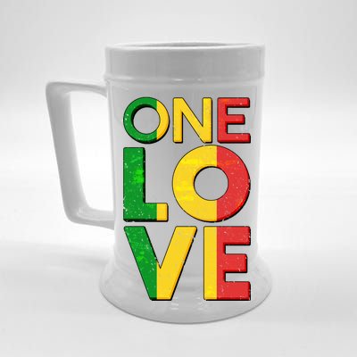 One Love African Colors Beer Stein